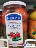 Овочева суміш: помідори та огірки — фото продукту