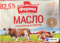 Масло 82.5% солодковершкове Екстра — фото продукту