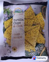 Чипси тортилья з насінням чіа — фото продукту