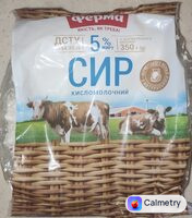 Сир кисломолочний, 5% жиру — фото продукту