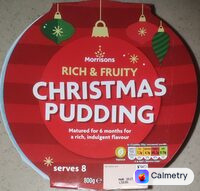 Кекс різдвяний «Christmas Pudding», з ромом та сидром