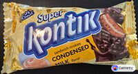 Пісочне печиво-сендвіч Super Kontik зі смаком згущеного молока — фото продукту