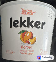 Йогурт з персиком по-грецьки