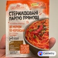 Суміш спецій для морквяного салату — фото продукту