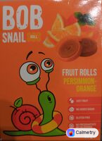 Снеки хурма-апельсин Bob Snail (Ślimak Bob) — фото продукту