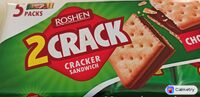 2 Crack шоколадний крекер-сендвіч — фото продукту