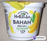 Йогурт «Густий Банан», 1.5% жиру — фото продукту
