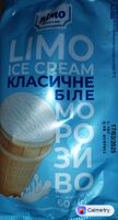 Класичне біле морозиво