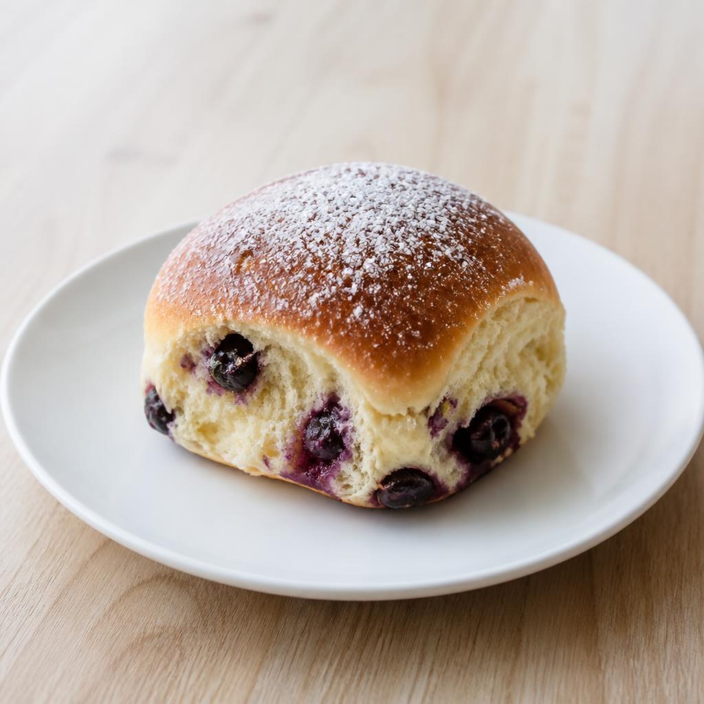Пампушки з чорницею